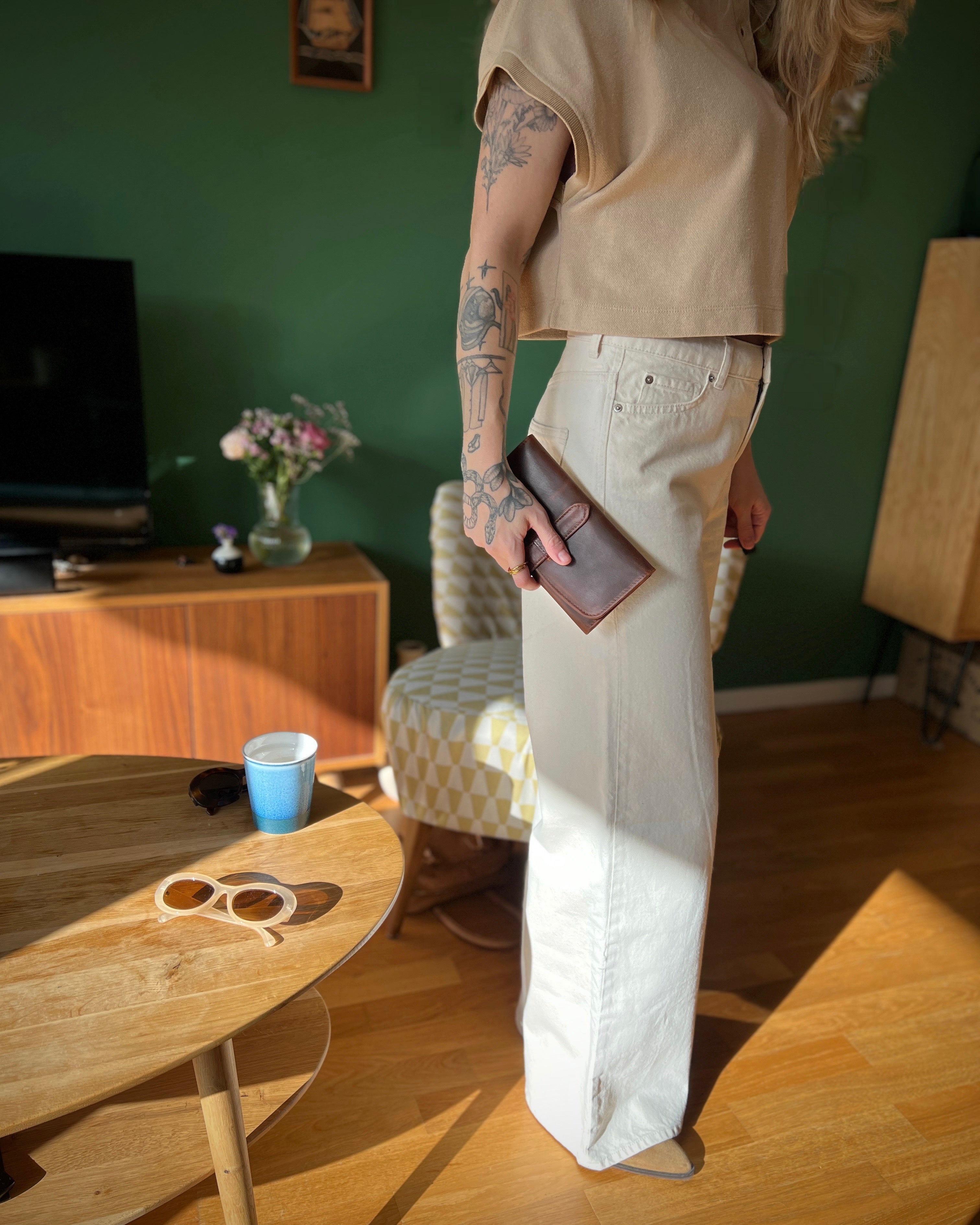 FULL GRAIN COW LEATHER FEMALE WALLET