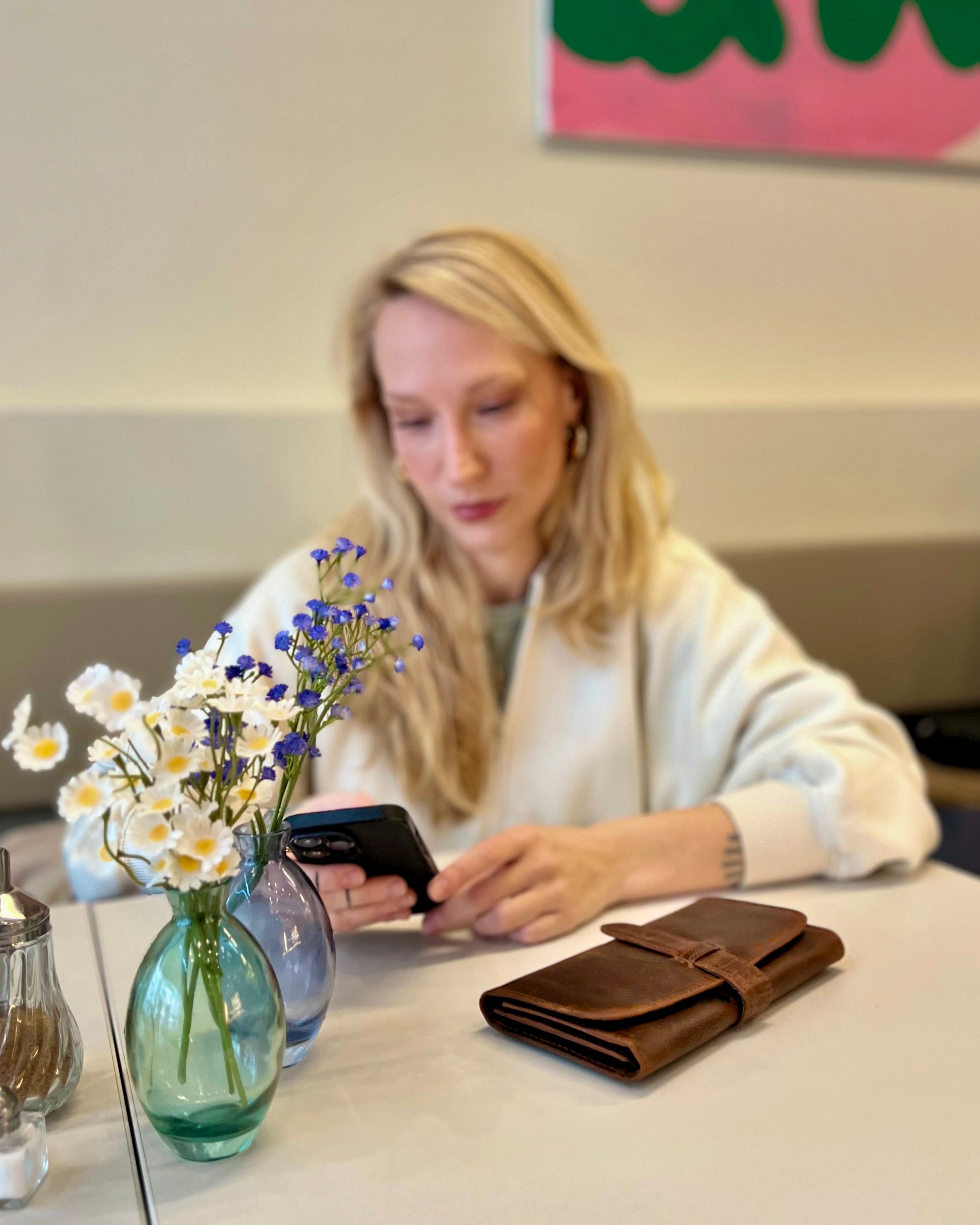 FULL GRAIN COW LEATHER FEMALE WALLET