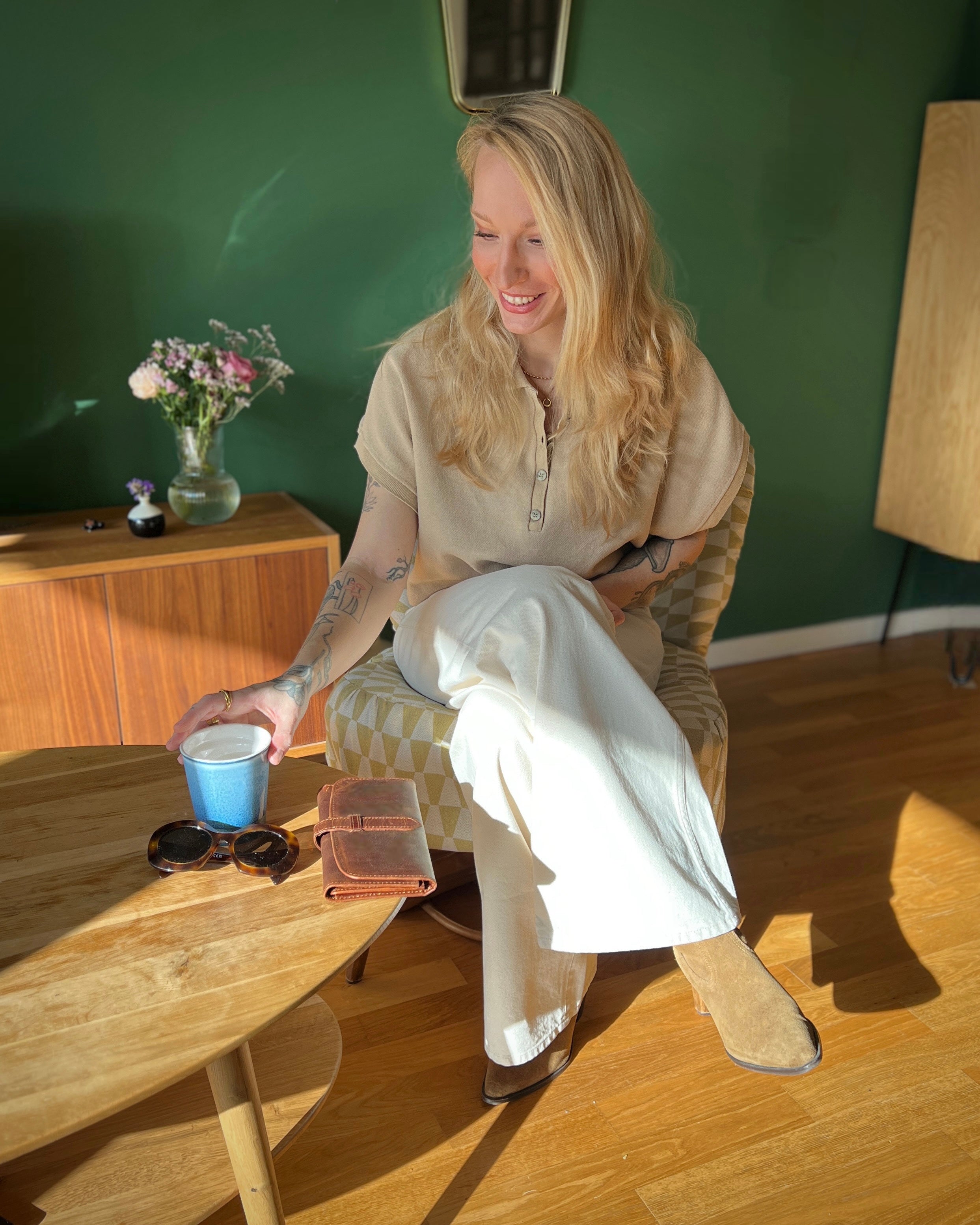 FULL GRAIN COW LEATHER FEMALE WALLET