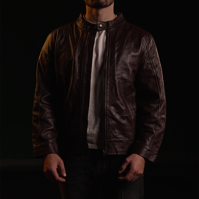 Sheepskin Racer Jacket