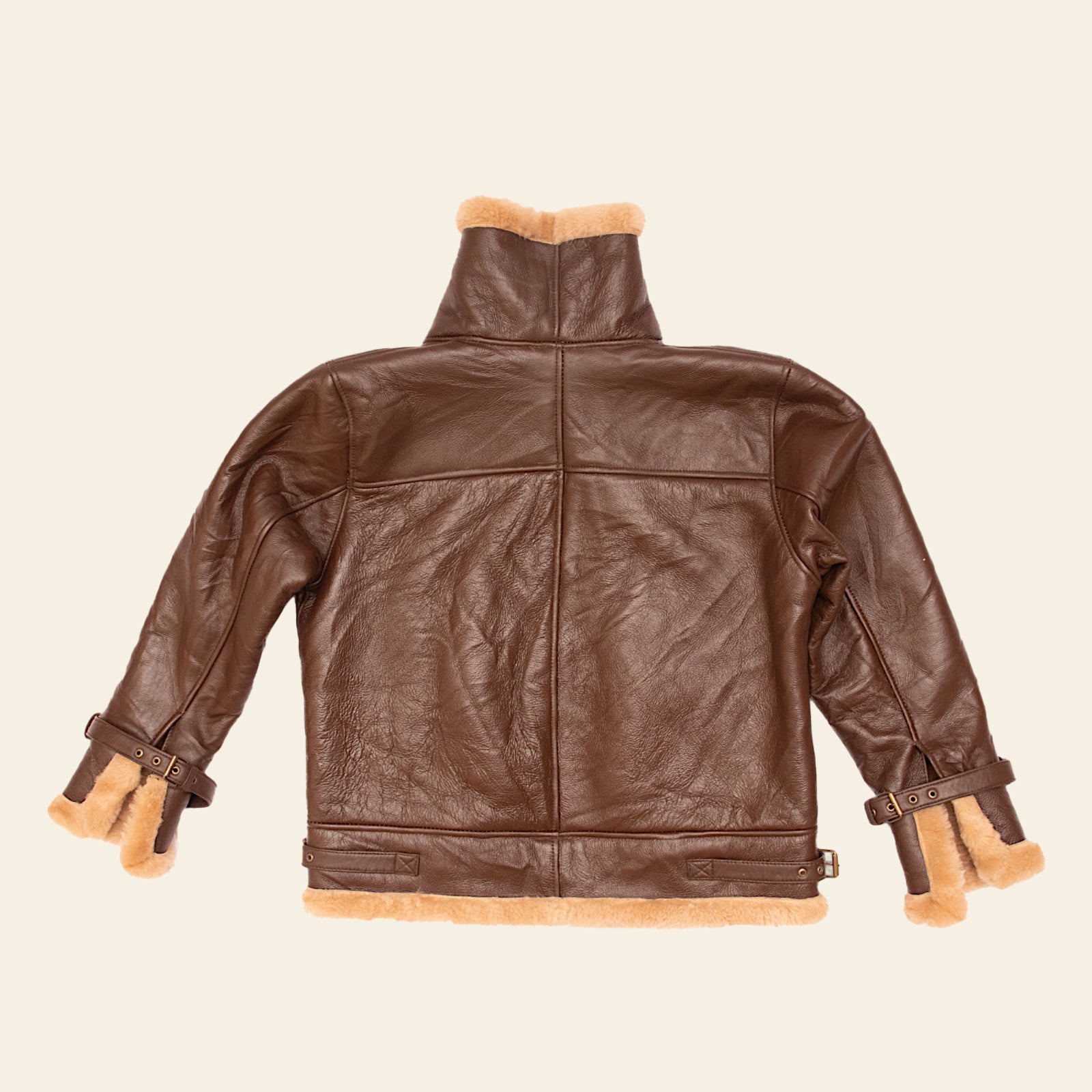 B3 sheepskin male Bomber Jacket