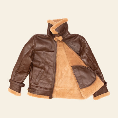 B3 sheepskin male Bomber Jacket