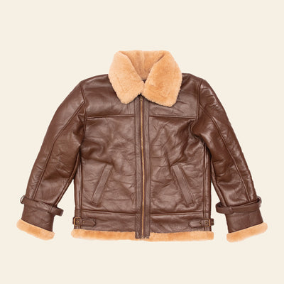 B3 sheepskin male Bomber Jacket