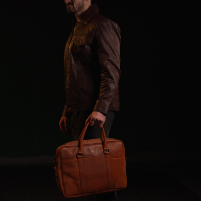 Fullgrain Goatskin Leather Jacket