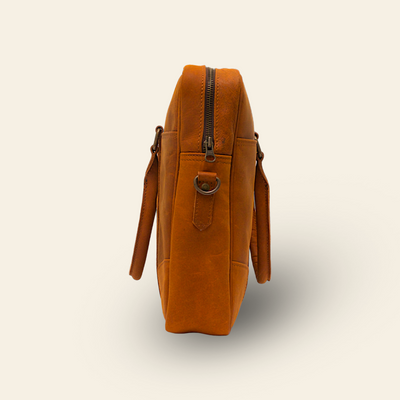 LAPTOP BAG HANDMADE FULLGRAIN BUFFALO LEATHER