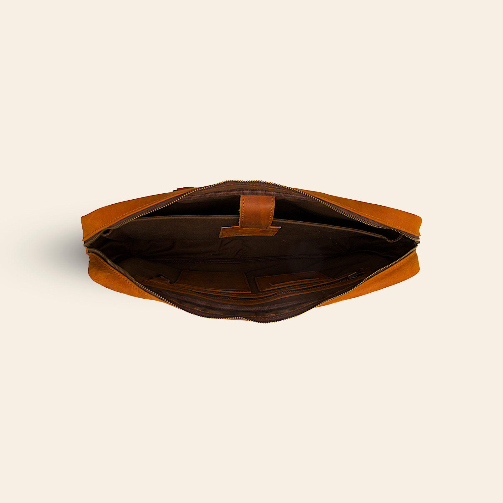 LAPTOP BAG HANDMADE FULLGRAIN BUFFALO LEATHER