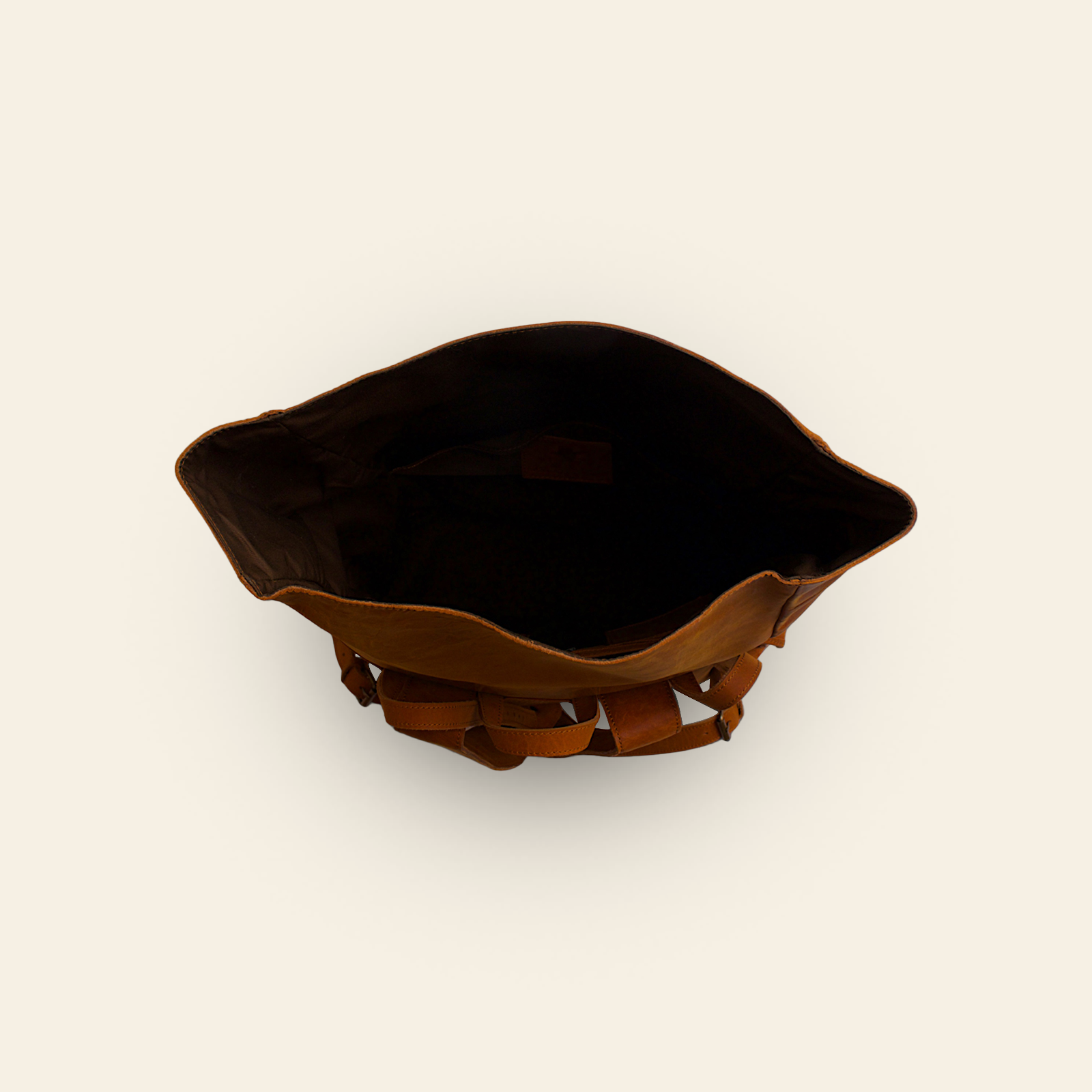 FULLGRAIN BUFFALO MALE LEATHER BACKPACK