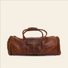 Reisetasche aus vollnarbigem Buffalo Oil Pullup-Leder