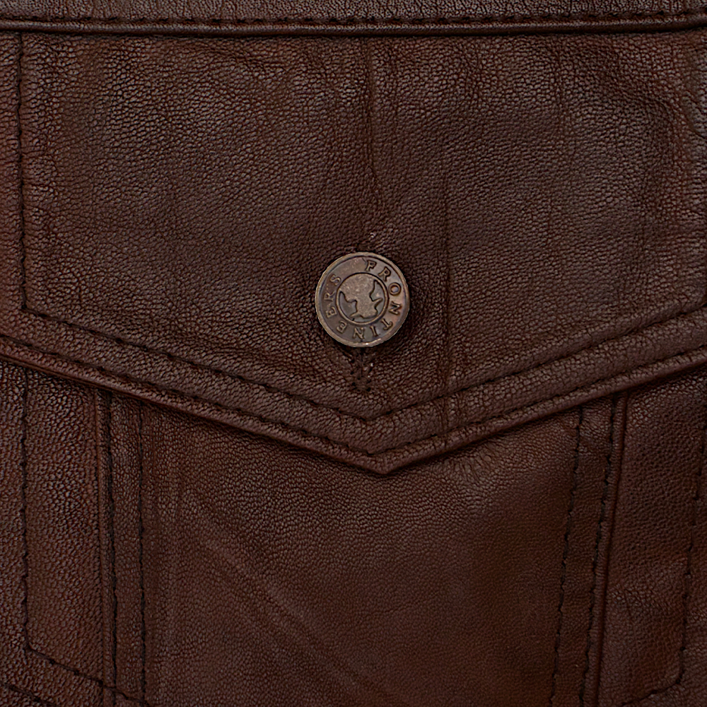 Fullgrain Goatskin Leather Jacket