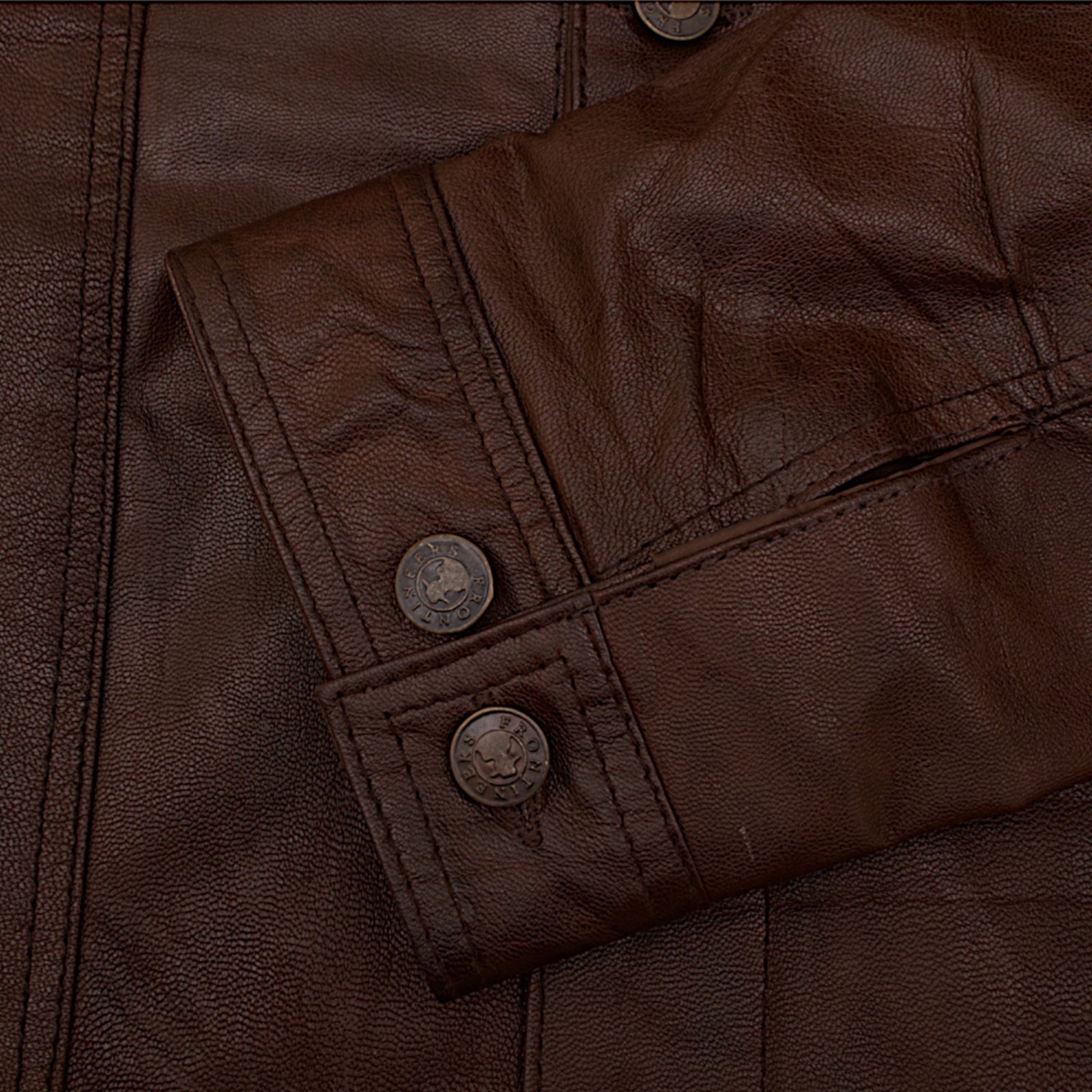 Fullgrain Goatskin Leather Jacket
