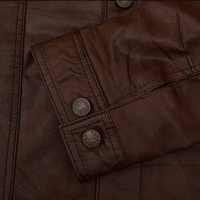 Fullgrain Goatskin Leather Jacket
