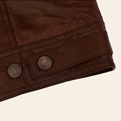 Fullgrain Goatskin Leather Jacket