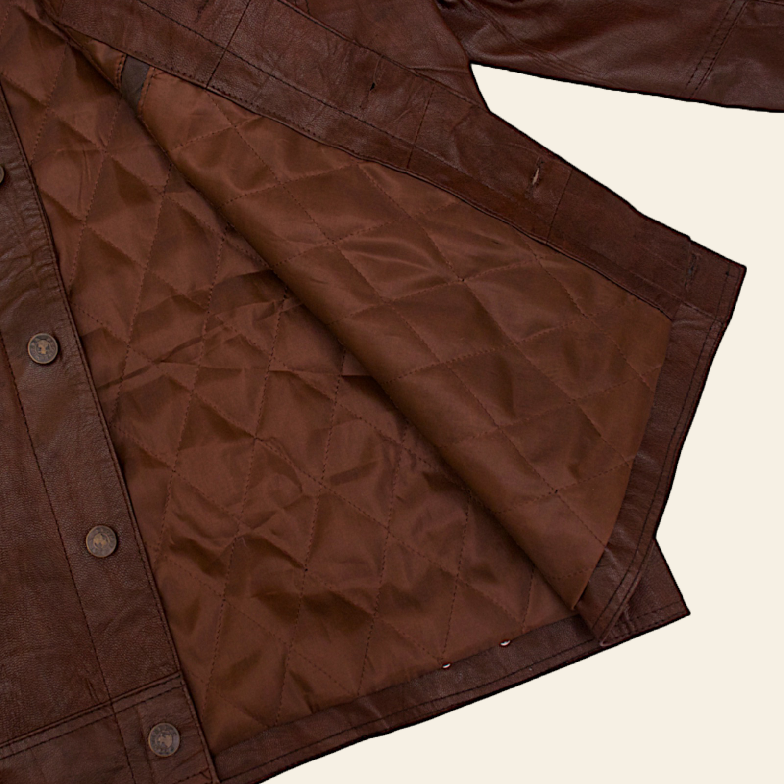 Fullgrain Goatskin Leather Jacket
