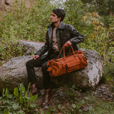 Fullgrain cowhide leather jacket