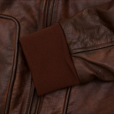 Rugged Sheepskin A-2 Flight Jacket