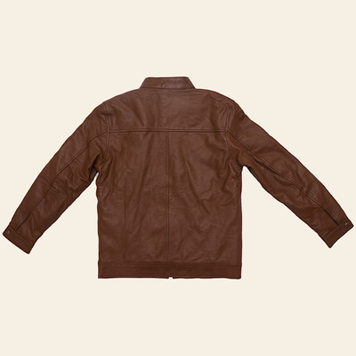 Fullgrain Goatskin Leather Jacket