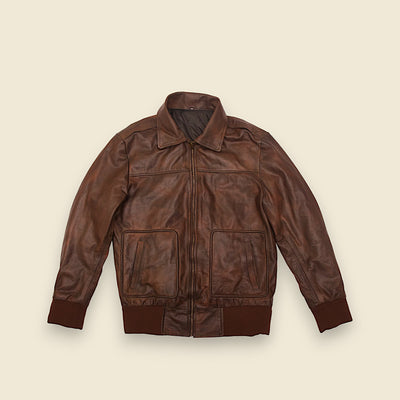 Rugged Sheepskin A-2 Flight Jacket