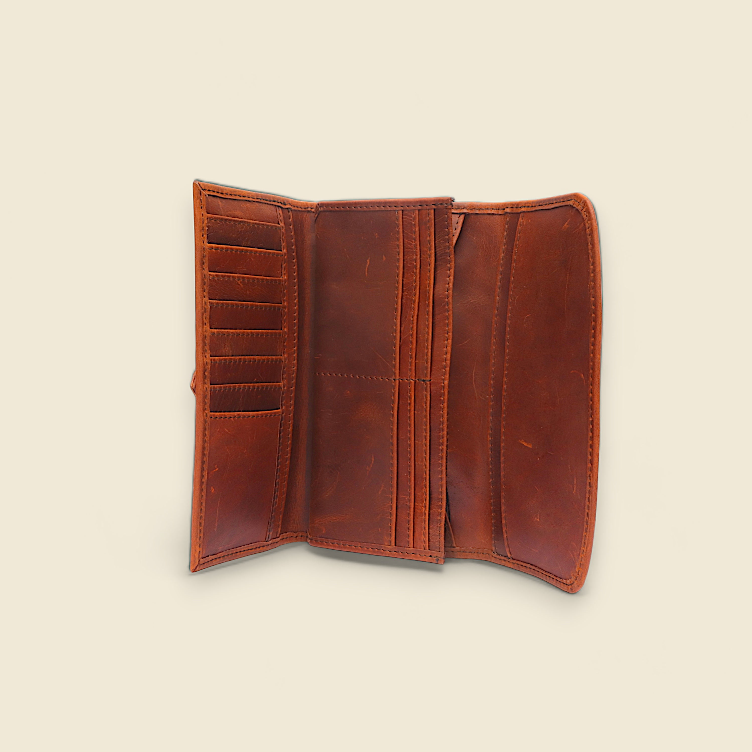 FULL GRAIN COW LEATHER FEMALE WALLET