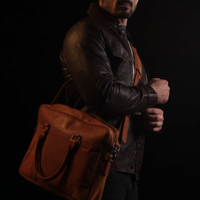 Fullgrain Goatskin Leather Jacket