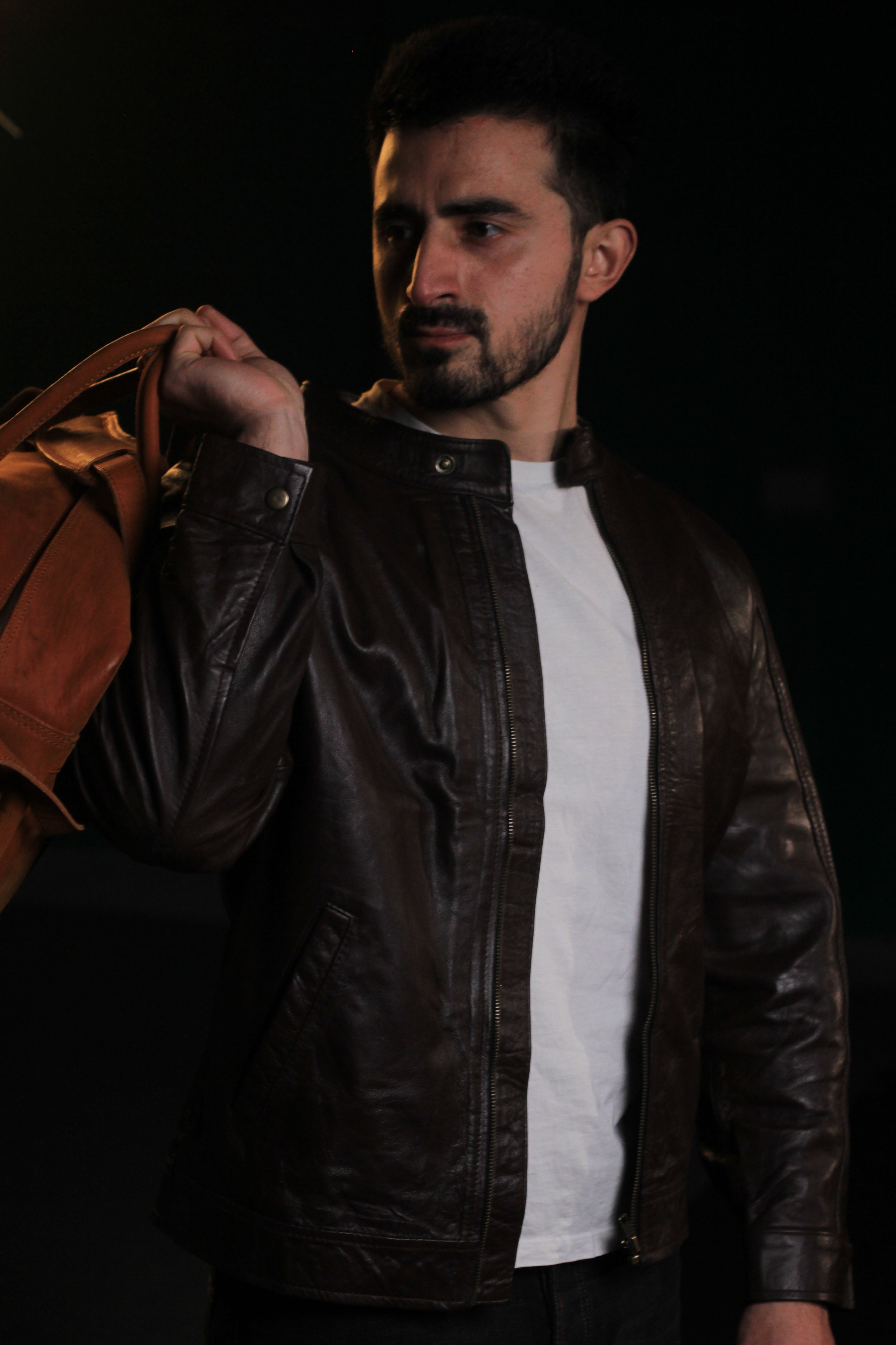 Sheepskin Racer Jacket