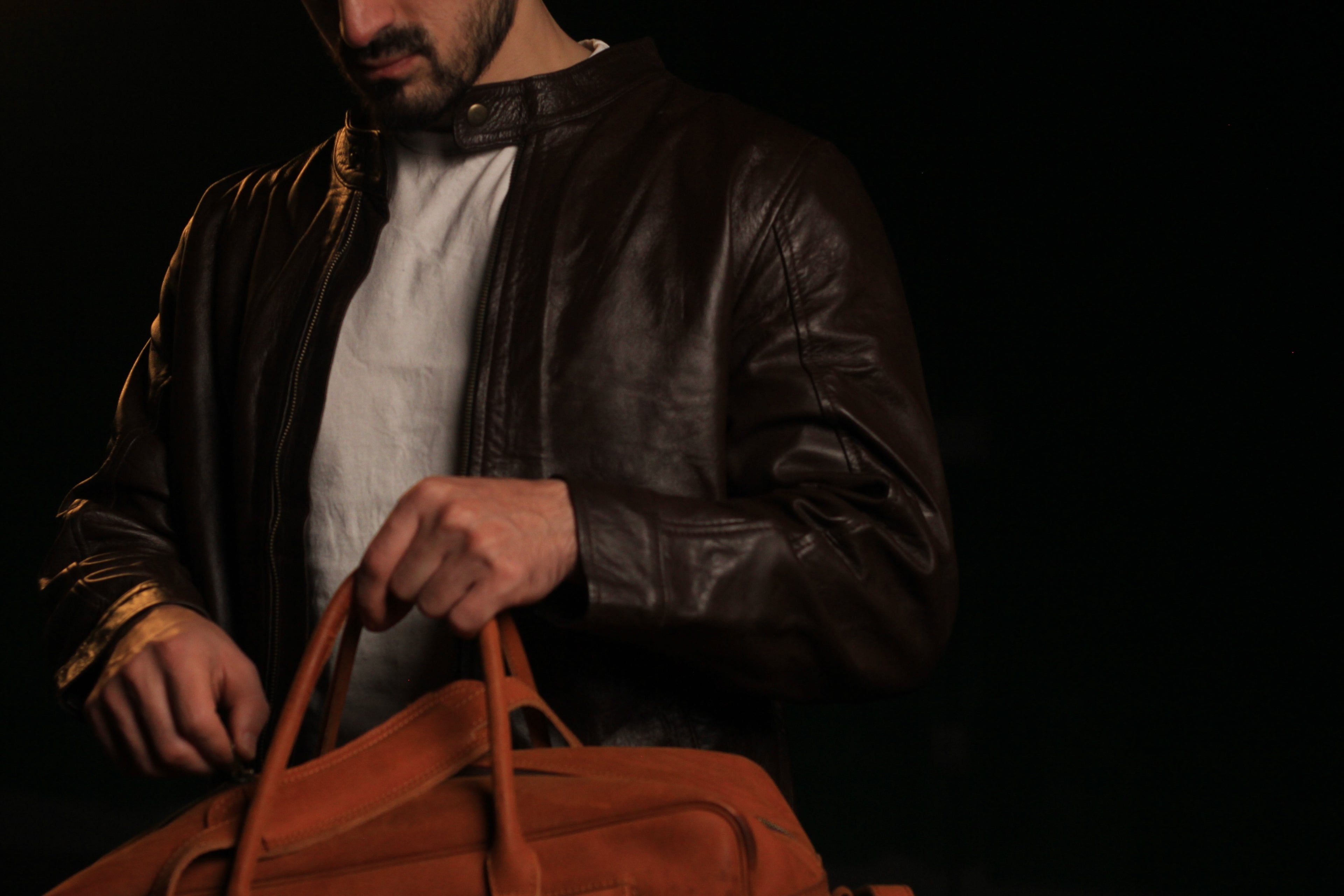 Sheepskin Racer Jacket