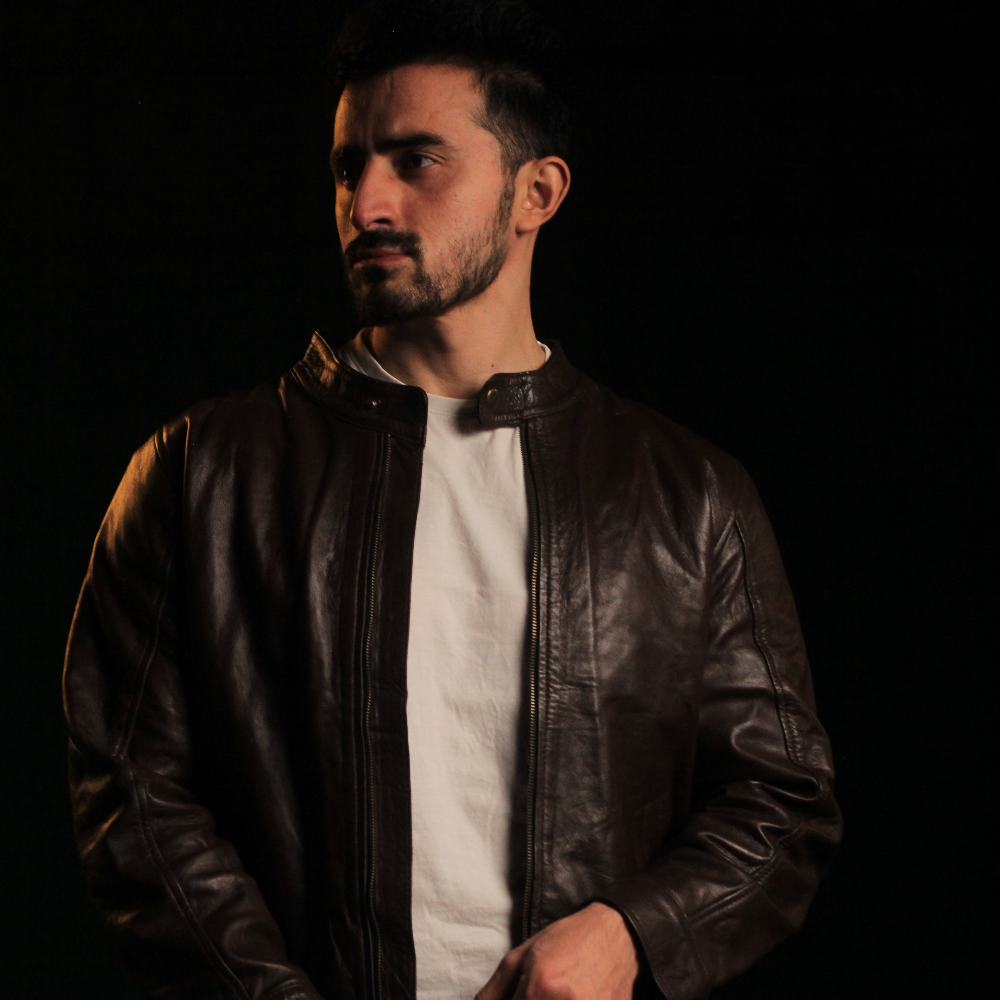 Sheepskin Racer Jacket