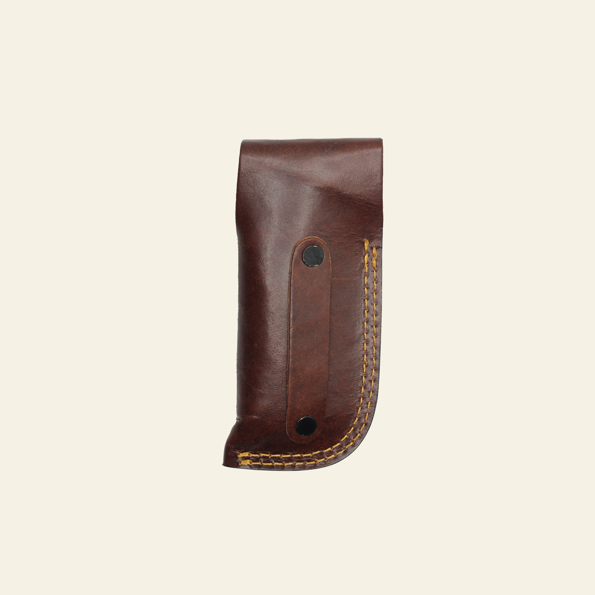 Folding Hunting & Bushcraft Knife with Leather Sheath