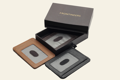 Dark Brown Full-Grain Leather Mid-Size Card Holder