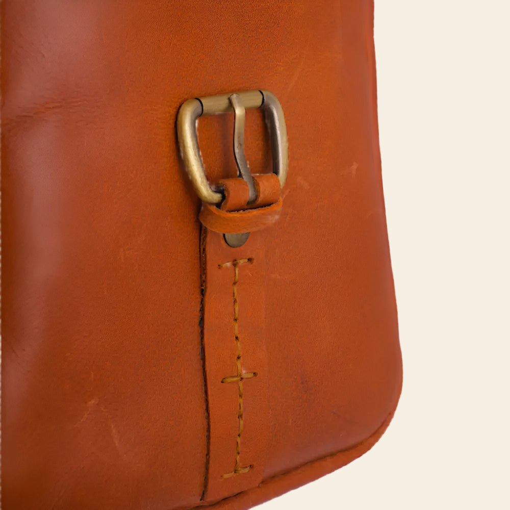 cow pullup leather female messenger bag - Female Messenger Bag