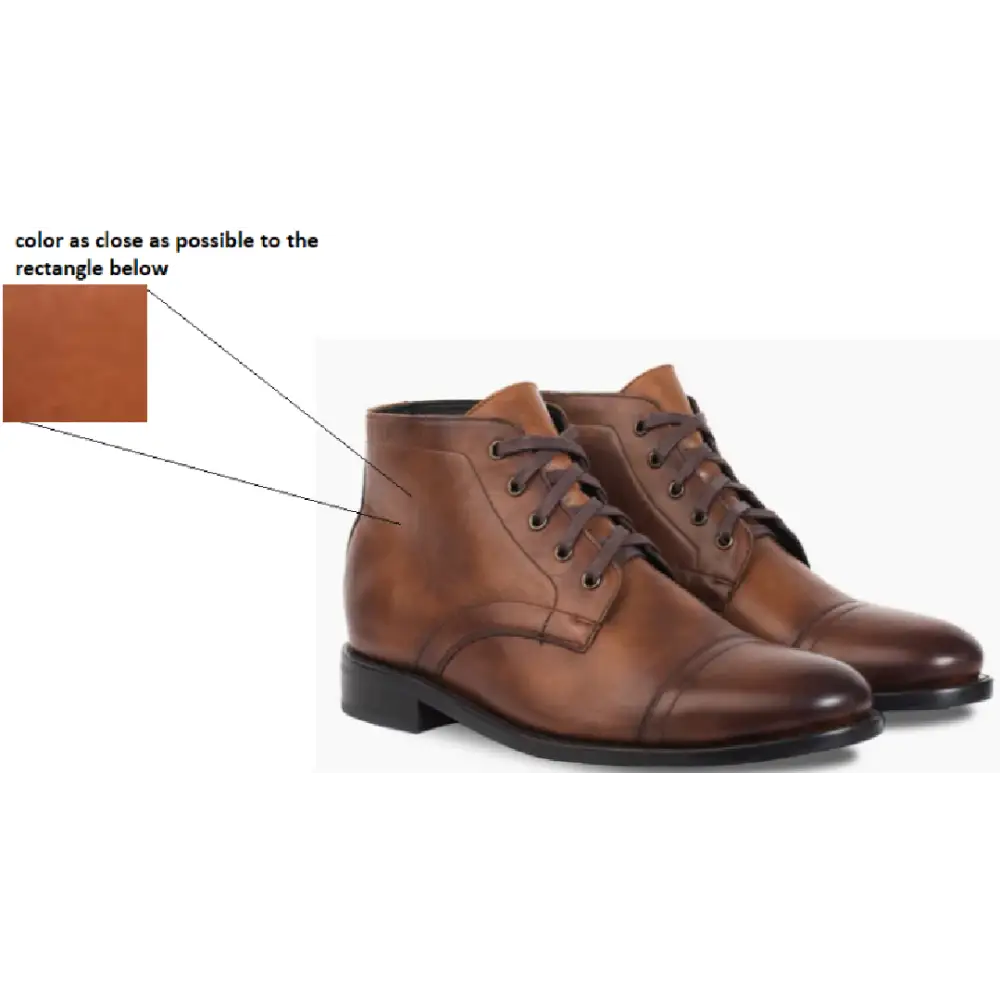 Full Grain Cow Leather Semi Analine Leather Formal/Casual Shoes