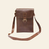 HERREN MESSENGER-TASCHE AUS FULLGRAIN BUFFALO CRUNCH PULLUP-LEDER