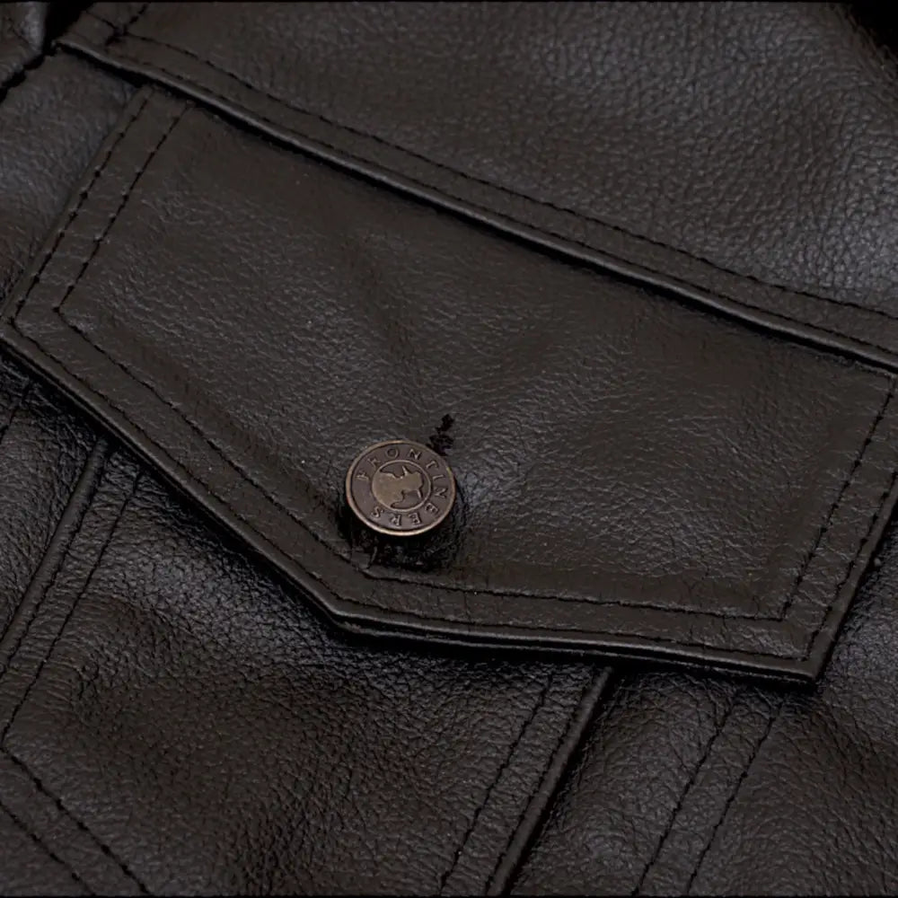 Fullgrain cowhide leather jacket - Men’s Collection - Leather Jacket