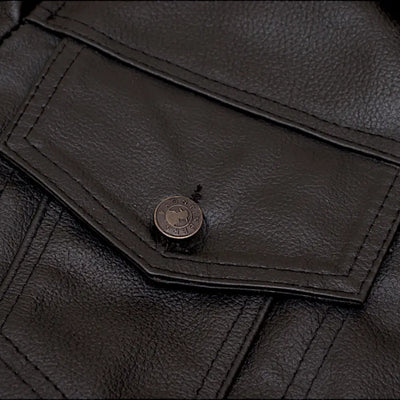 Fullgrain cowhide leather jacket - Men’s Collection - Leather Jacket