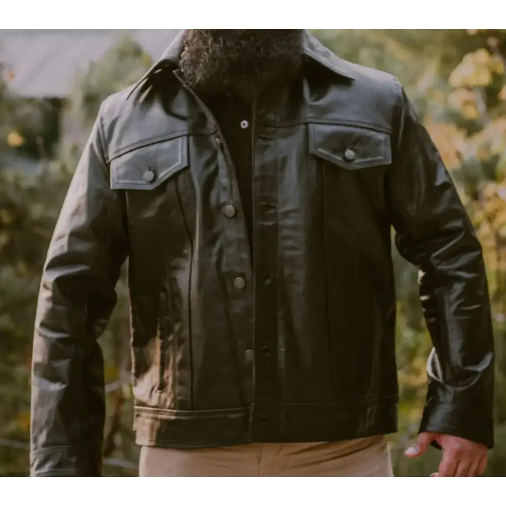 Fullgrain cowhide leather jacket - Men’s Collection - Leather Jacket