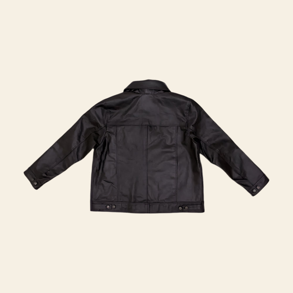 Fullgrain cowhide leather jacket - Men’s Collection - Leather Jacket