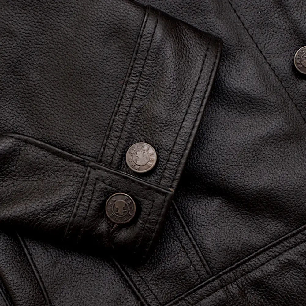 Fullgrain cowhide leather jacket - Men’s Collection - Leather Jacket