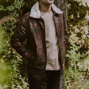 Rugged Sheepskin A-2 Bomber jacket - Men’s Collection - Leather Jacket