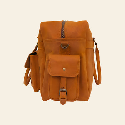 FULLGRAIN BUFFALO LEATHER PILOT BAG - Pilot Bag