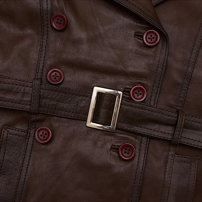 Female Trench Coat - Women’s Collection - Leather Jacket